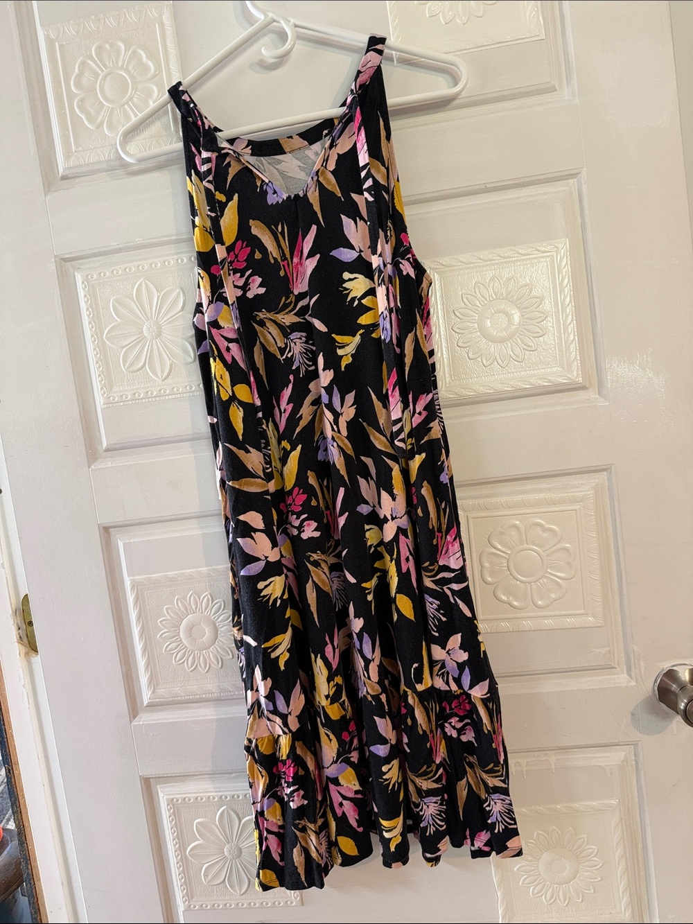 Flowery sun dress size 16-18